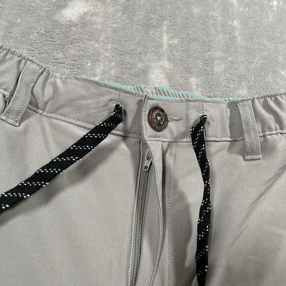 Chubbies Everywear Pant Large Grey Casual Stretch Performance Drawstring Comfort - Picture 6 of 12